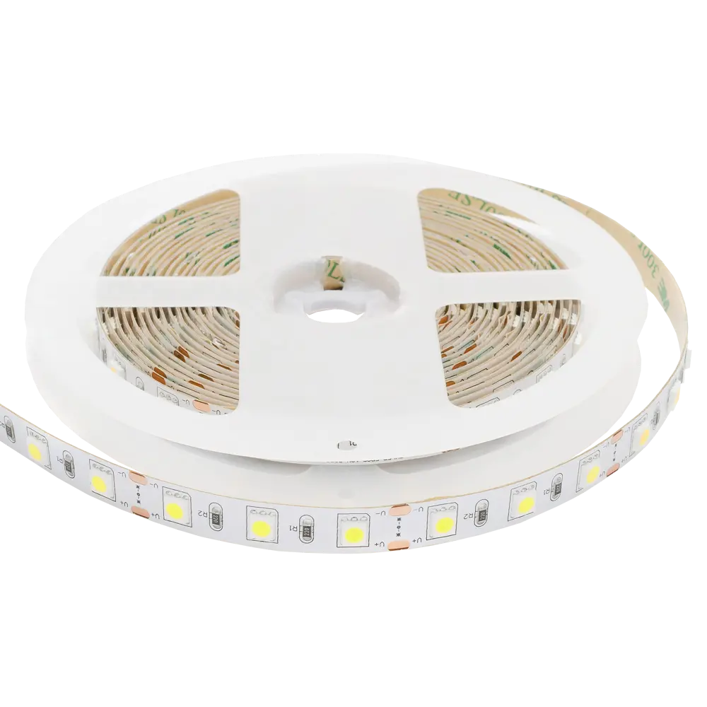 Фото 3 Светодиодная лента 14.4Вт/60LED/м свет холодный белый IP23 Фото 3 Светодиодная лента 14.4Вт/60LED/м свет холодный белый IP23