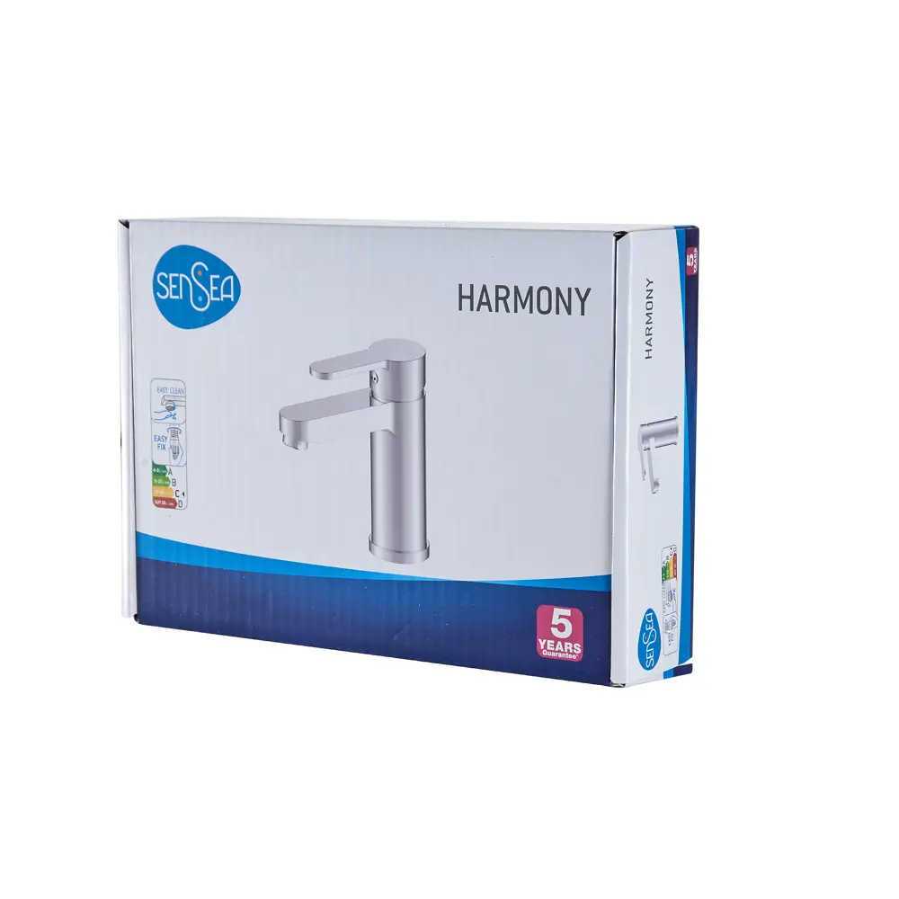 Фото 5 Смеситель для раковины Sensea Harmony цвет хром Фото 5 Смеситель для раковины Sensea Harmony цвет хром