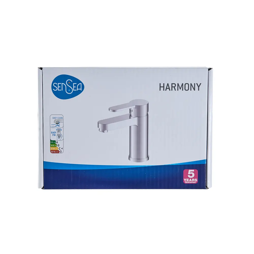 Фото 4 Смеситель для раковины Sensea Harmony цвет хром Фото 4 Смеситель для раковины Sensea Harmony цвет хром