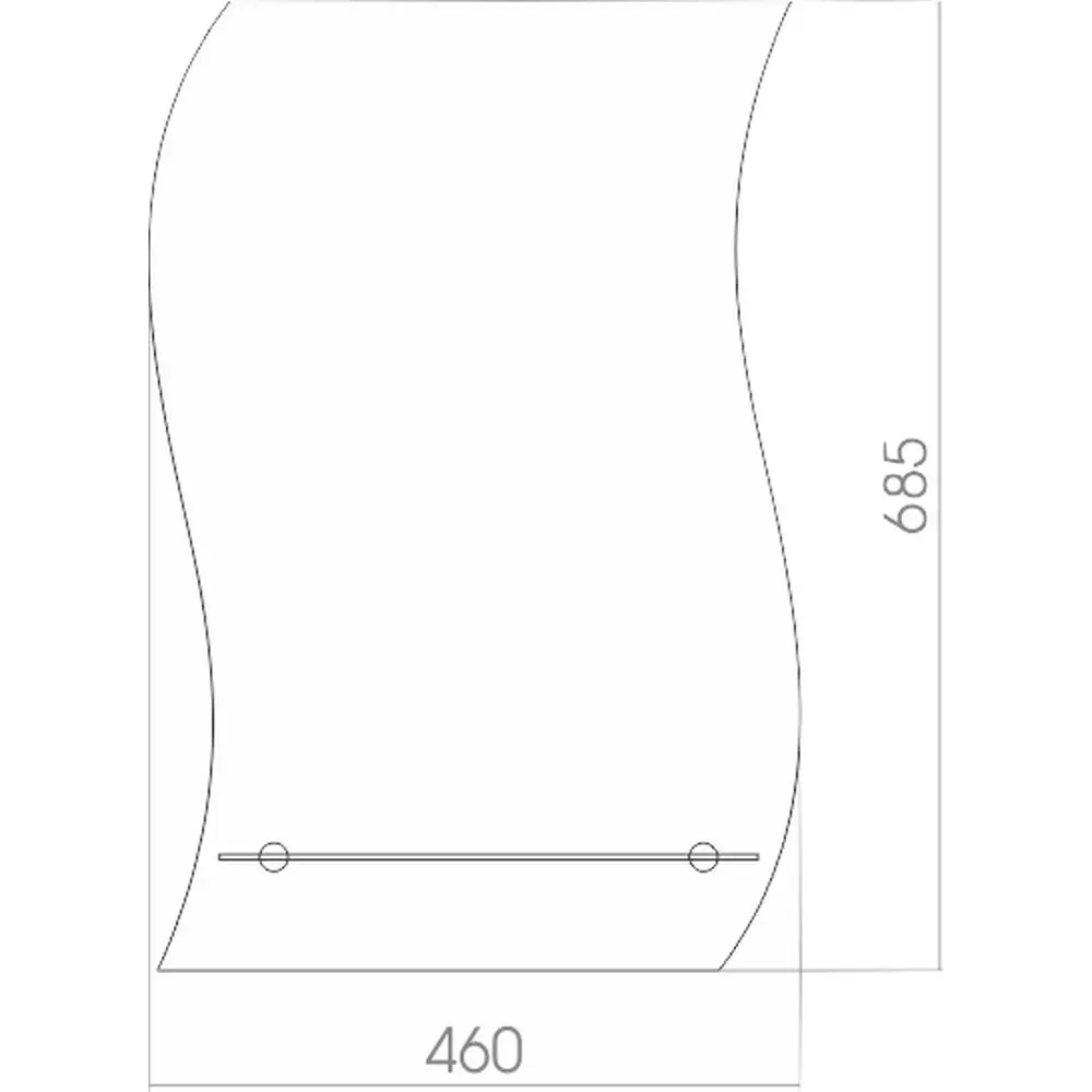 Фото 2 Зеркало без подсветки Mixline Стиль-Фацет 525422