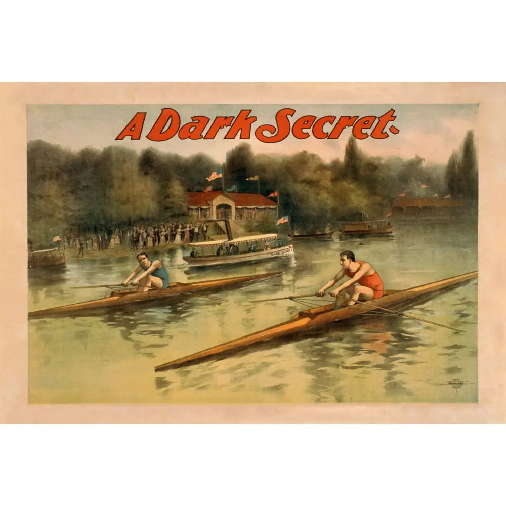 Фото 2 Постер в раме ПростоПостер Секрет гонки на байдарках 645619539385, 60x90 см