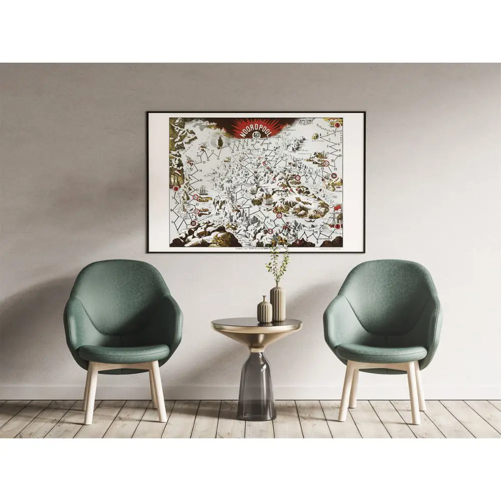 Фото Постер ПростоПостер Экспедиция на Северный Полюс 693566219461, 40x50 см