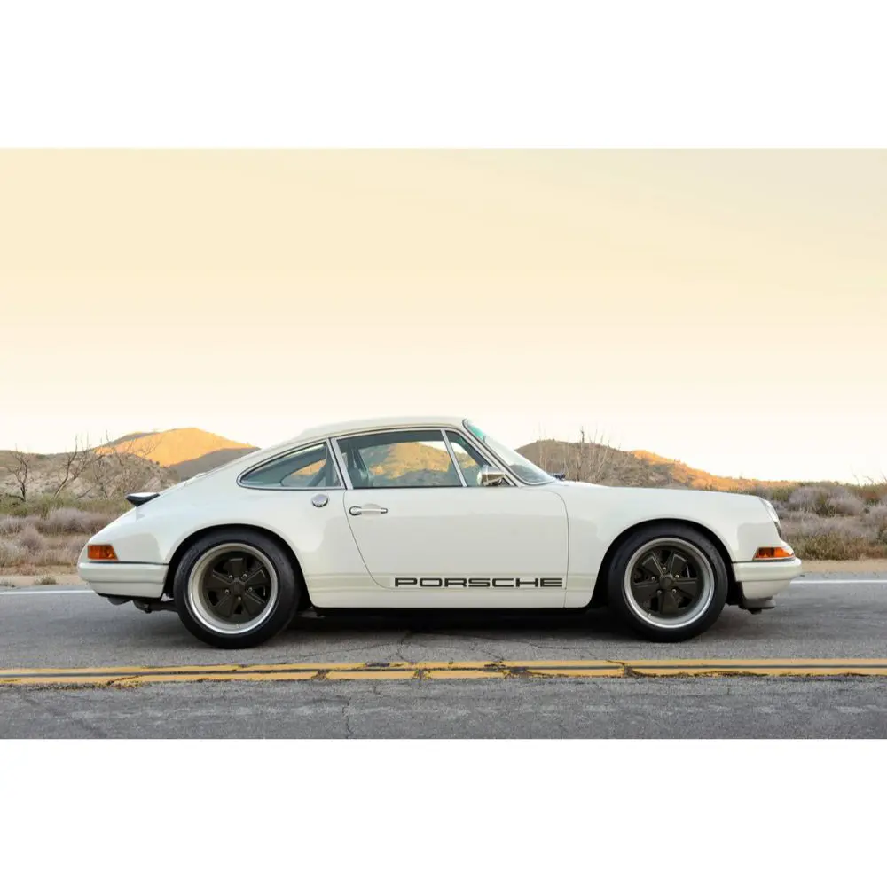 Фото 2 Постер в раме ПростоПостер Белый Порш 966145916633, 60x90 см