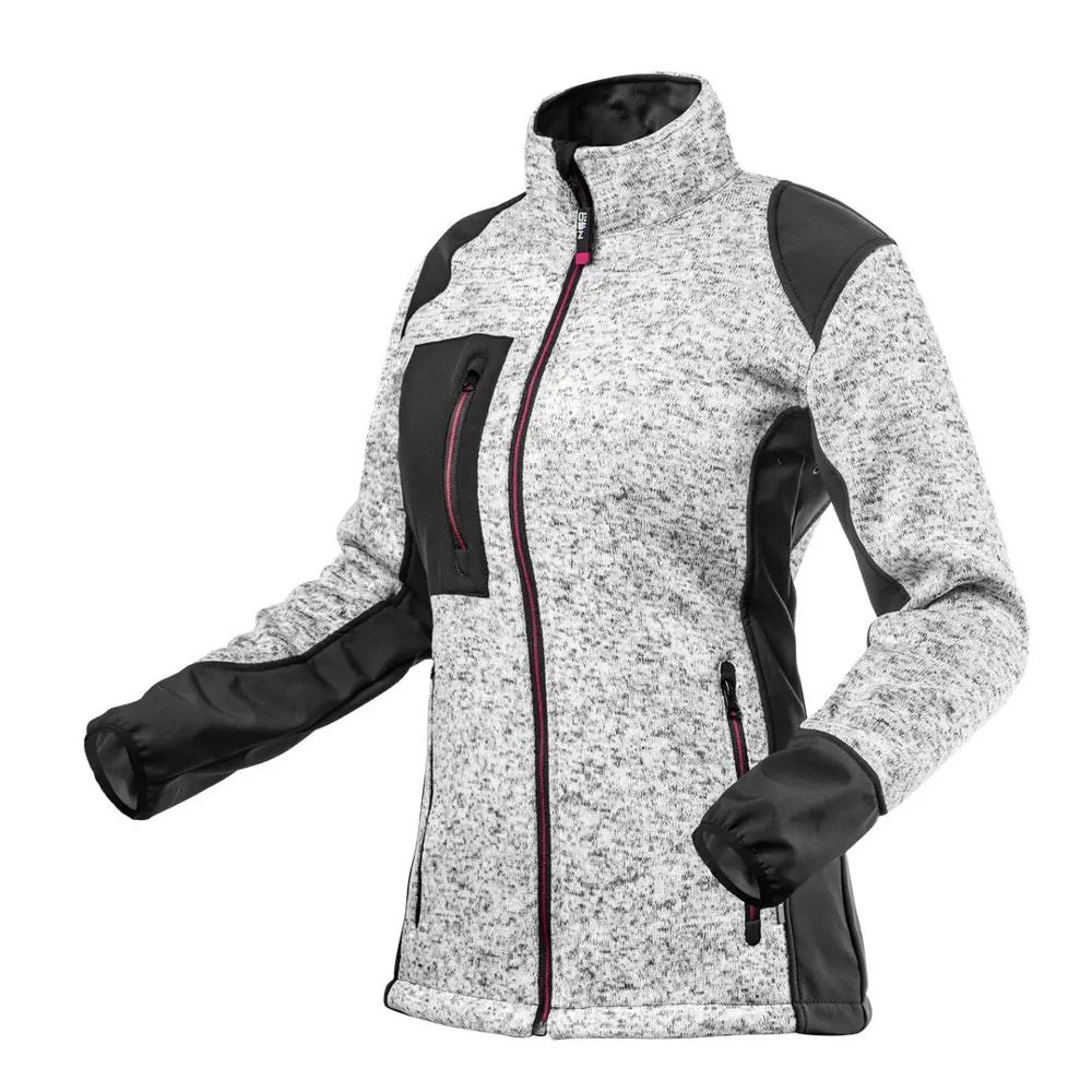 Фото Толстовка рабочая женская Neo Softshell цвет серый/черный размер XL/56 рост 174-177 см Фото Толстовка рабочая женская Neo Softshell цвет серый/черный размер XL/56 рост 174-177 см