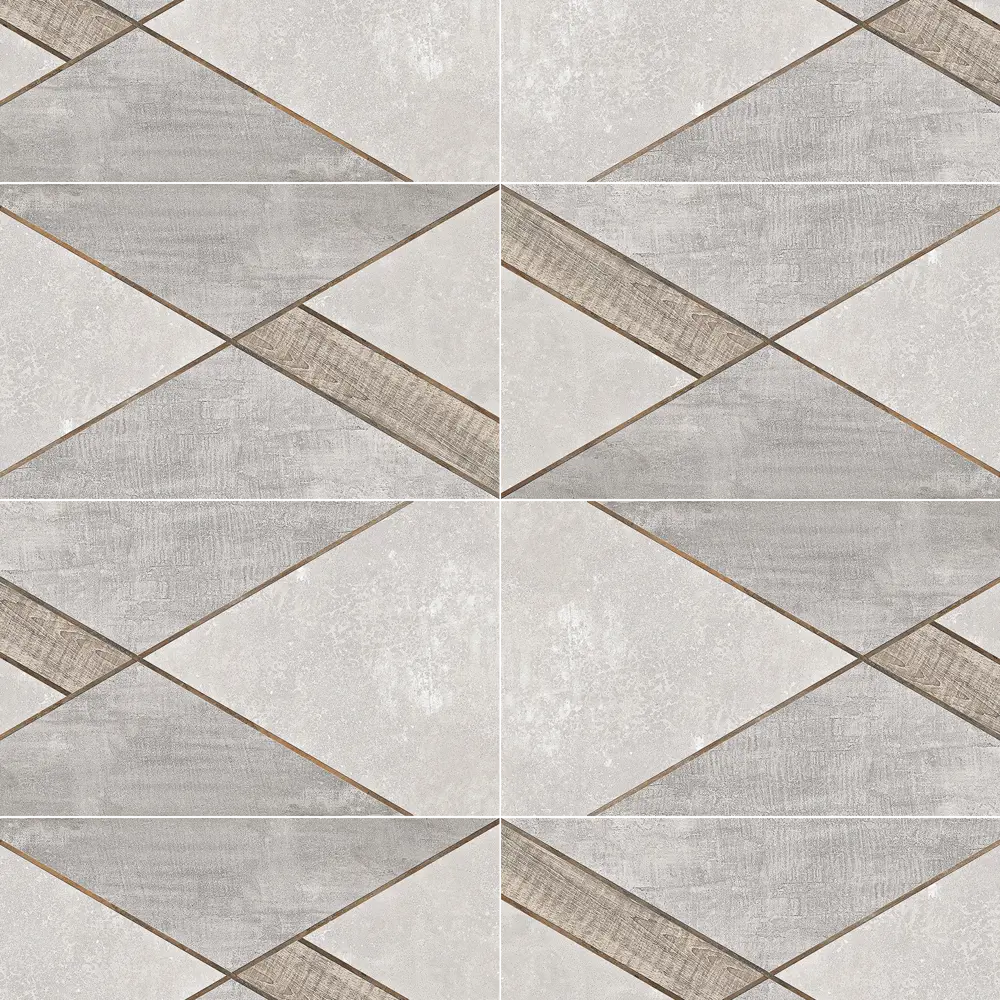 Фото 2 Плитка настенная Azori Global Geometry 31.5x63 см 1.59 м² цвет серый Фото 2 Плитка настенная Azori Global Geometry 31.5x63 см 1.59 м² цвет серый