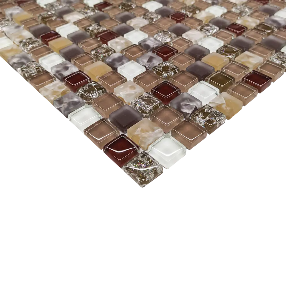 Фото 3 Мозаика стеклянная Terrazzo 30x30 см цвет коричневый Фото 3 Мозаика стеклянная Terrazzo 30x30 см цвет коричневый