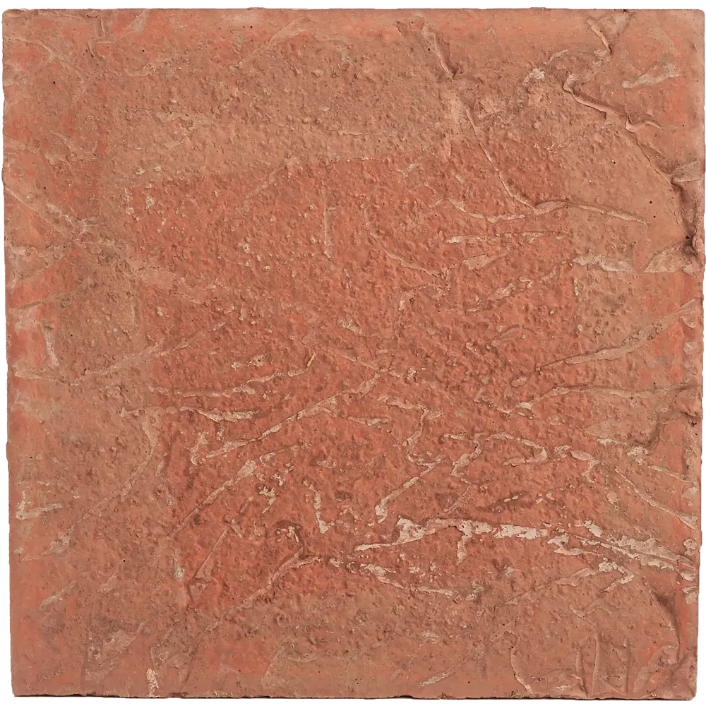 Фото 3 Плитка тротуарная «Шагрень» 400x400x50 мм цвет красный