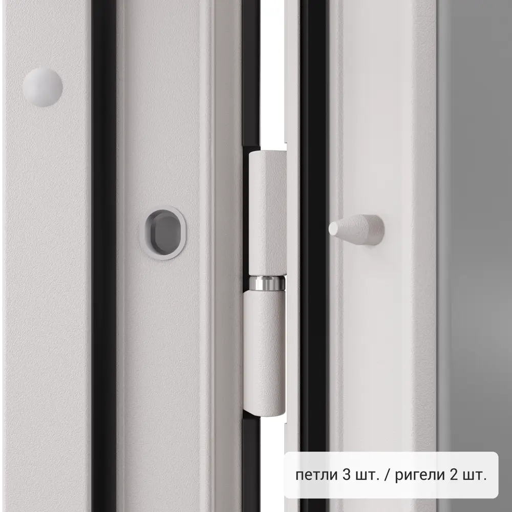 Фото 7 Дверь входная металлическая Фолд тэя 880 мм левая