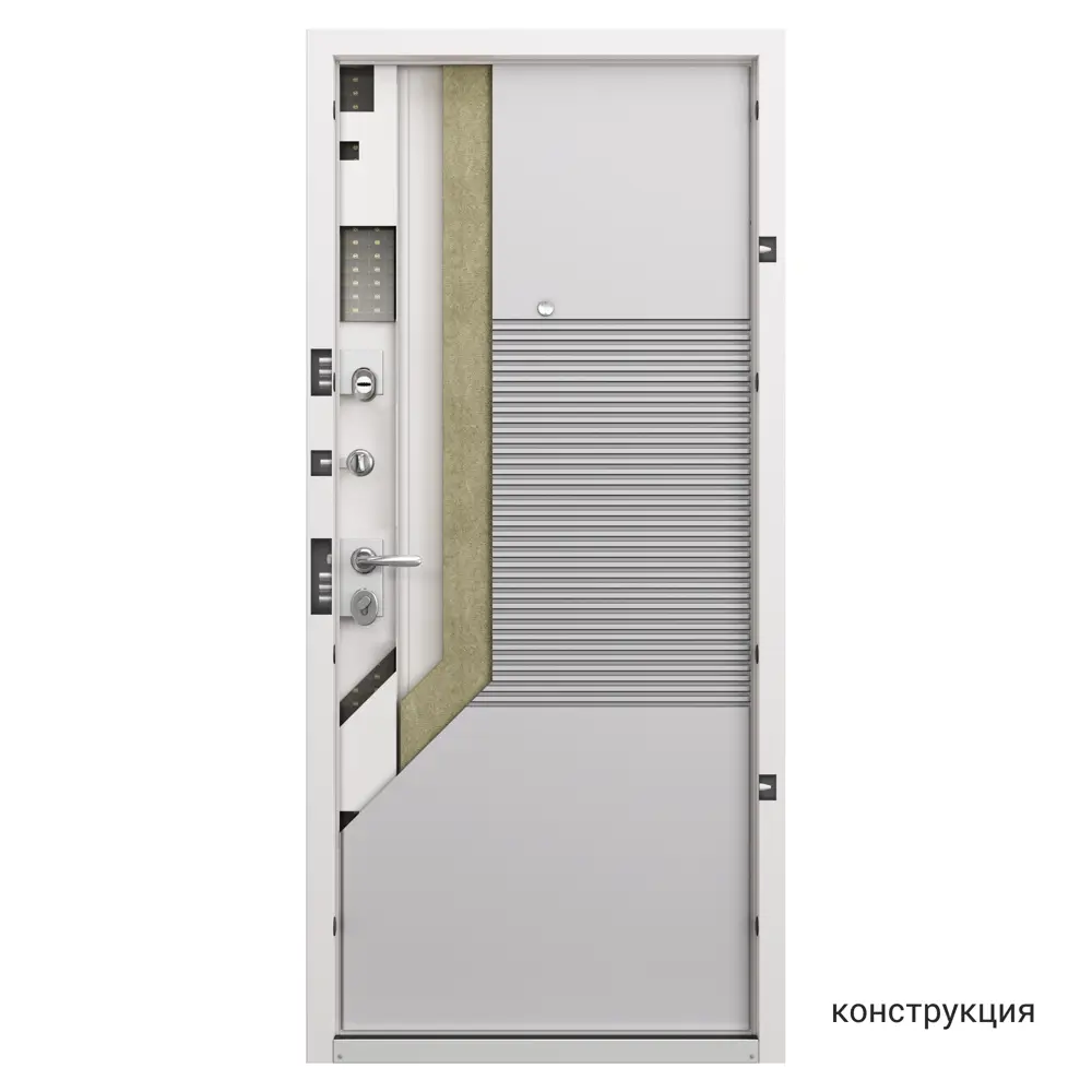 Фото 14 Дверь входная металлическая Фолд тэя 880 мм левая