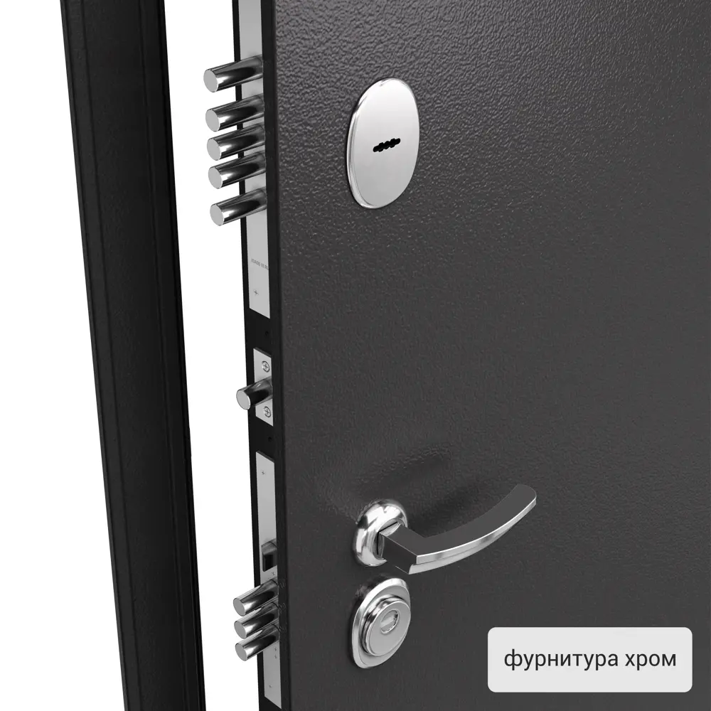 Фото 3 Дверь металлическая Контрол Мария, 960 мм, левая, цвет дымчатый Фото 3 Дверь металлическая Контрол Мария, 960 мм, левая, цвет дымчатый