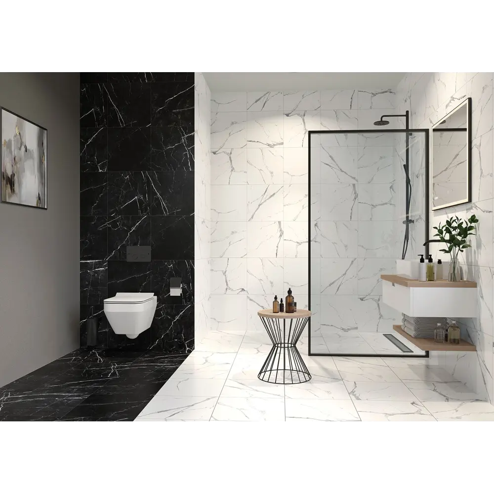 Фото 9 Глазурованный керамогранит Cersanit Diva 42x42 см 1.58 м² матовый цвет чёрный Фото 9 Глазурованный керамогранит Cersanit Diva 42x42 см 1.58 м² матовый цвет чёрный