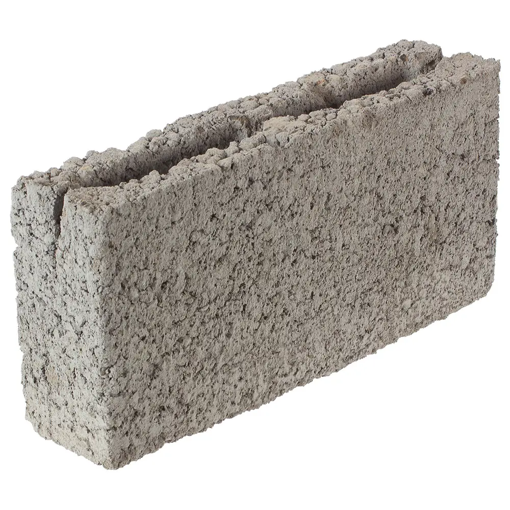 Фото Блок керамзитобетонный 390x190x90 мм Фото Блок керамзитобетонный 390x190x90 мм