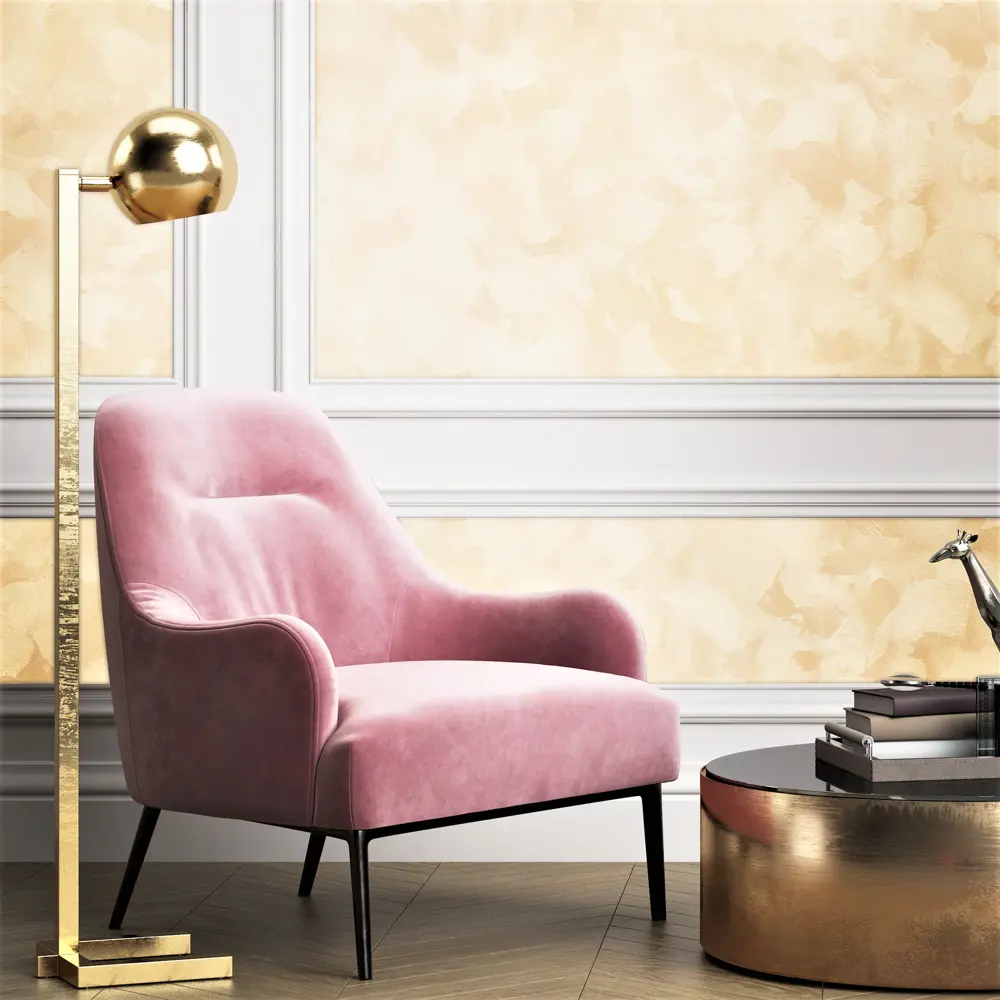 Фото 4 Краска перламутровая Maitre Deco «Soie Or» эффект золотого шелка 1 кг Фото 4 Краска перламутровая Maitre Deco «Soie Or» эффект золотого шелка 1 кг