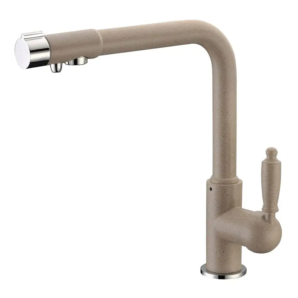 Фото Однорычажный смеситель Zorg sanitary Zr 320 yf-33 серый беж 26.5 см цвет бежевый Фото Однорычажный смеситель Zorg sanitary Zr 320 yf-33 серый беж 26.5 см цвет бежевый