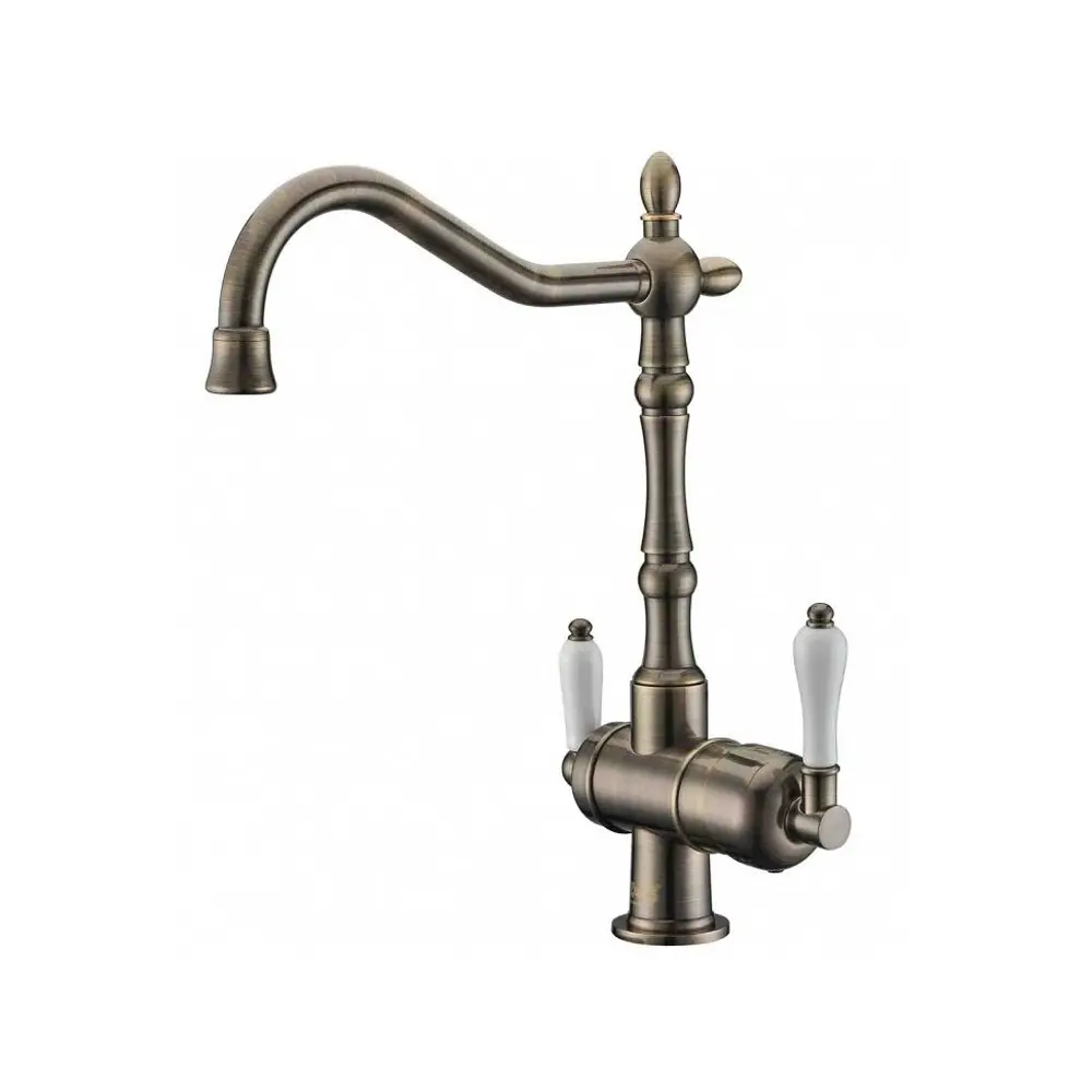 Фото Смеситель для кухни Zorg Sanitary ZR 326 YF ANTIQUE Фото Смеситель для кухни Zorg Sanitary ZR 326 YF ANTIQUE