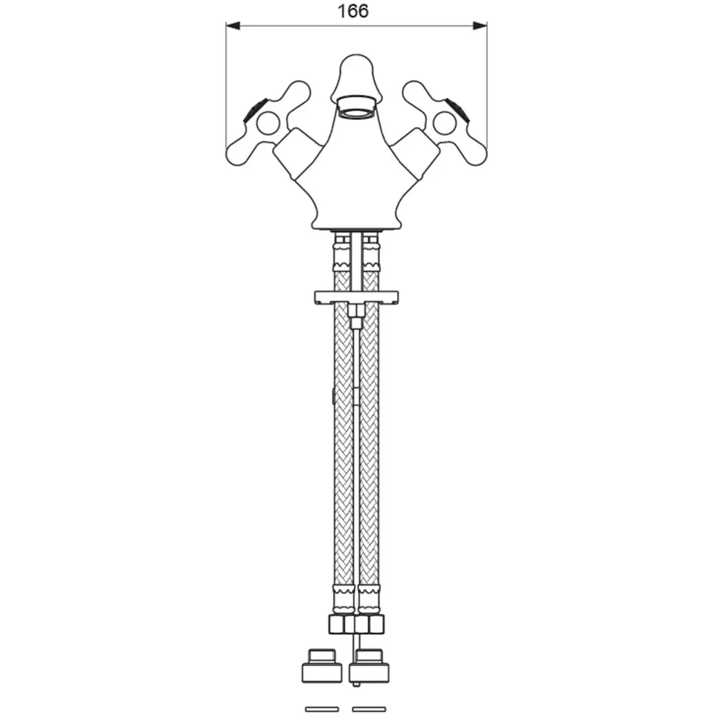 Фото 3 Смеситель для умывальника Vidima Retro BA117AA Фото 3 Смеситель для умывальника Vidima Retro BA117AA
