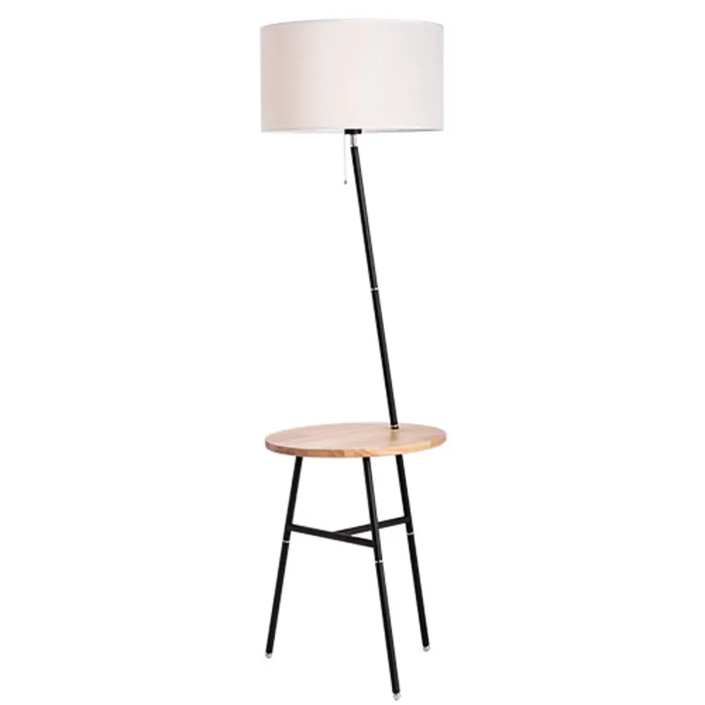 Фото Торшер Arte Lamp Combo A9202PN-1BK цвет белый Фото Торшер Arte Lamp Combo A9202PN-1BK цвет белый