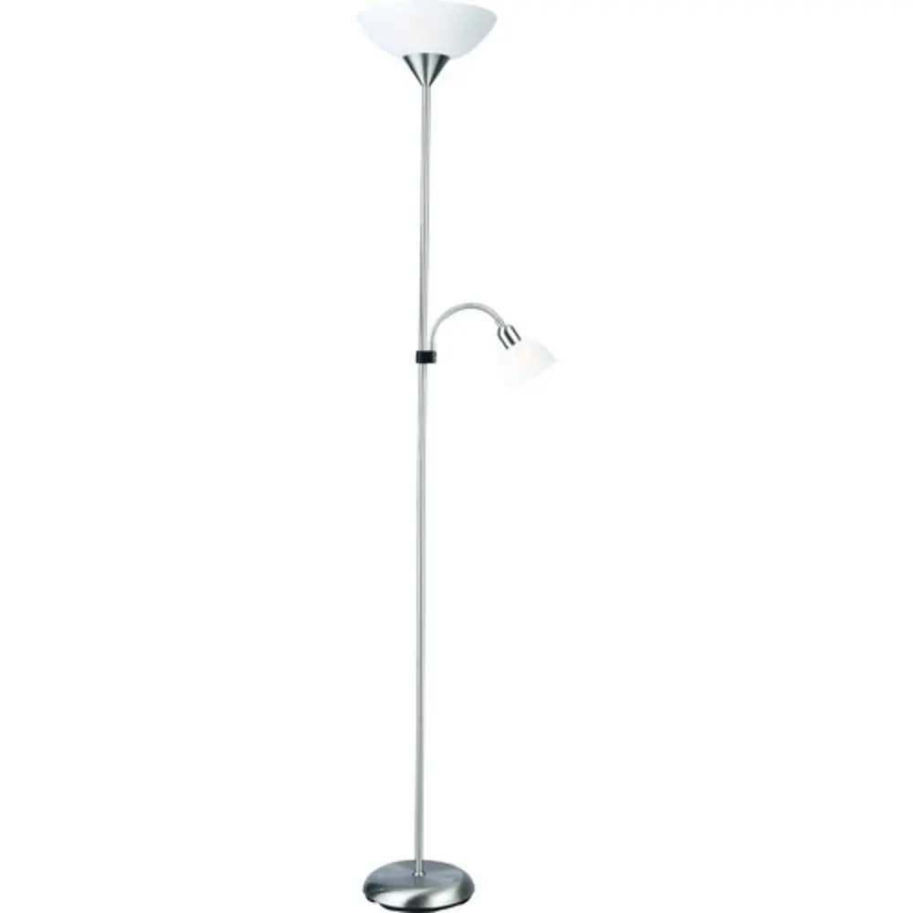Фото Торшер Arte Lamp Duetto A9569PN-2SI A9569PN-2SI цвет белый Фото Торшер Arte Lamp Duetto A9569PN-2SI A9569PN-2SI цвет белый