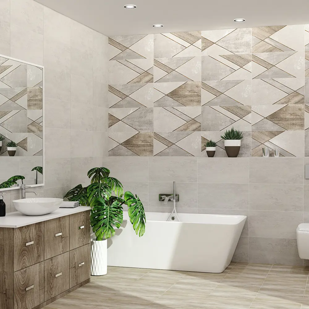 Фото 7 Плитка напольная Azori Global 42x42 см 1.23 м² матовая цвет серый Фото 7 Плитка напольная Azori Global 42x42 см 1.23 м² матовая цвет серый