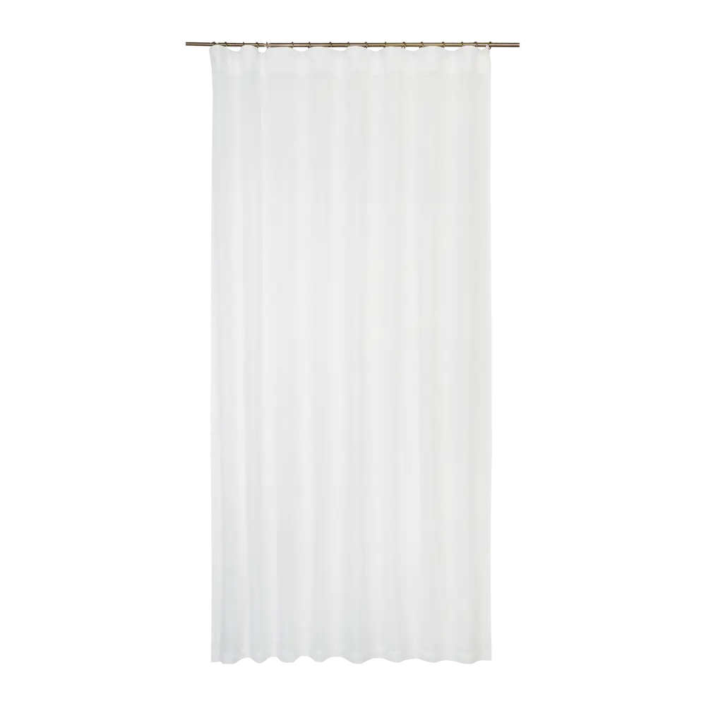 Фото Тюль на ленте Inspire Telio 200x280 см цвет белый Фото Тюль на ленте Inspire Telio 200x280 см цвет белый