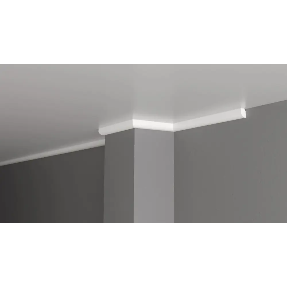 Фото 2 Плинтус потолочный дюропласт ударопрочный под покраску Decor-Dizayn DD02 белый 1.2x1.9x200 см Фото 2 Плинтус потолочный дюропласт ударопрочный под покраску Decor-Dizayn DD02 белый 1.2x1.9x200 см