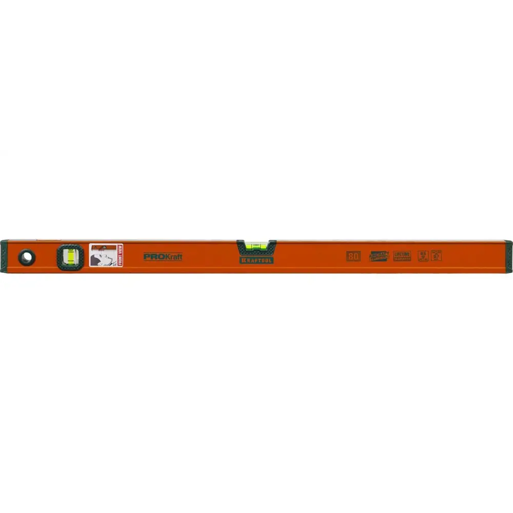 Фото Уровень пузырьковый Kraftool 34721-080 PRO-KRAFT 2 глазка 800 мм Фото Уровень пузырьковый Kraftool 34721-080 PRO-KRAFT 2 глазка 800 мм