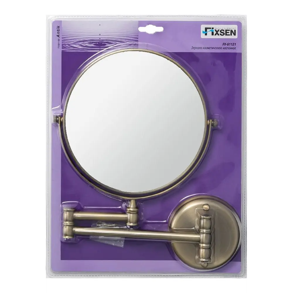 Фото 2 Зеркало для ванной Fixsen FX-61121 Фото 2 Зеркало для ванной Fixsen FX-61121