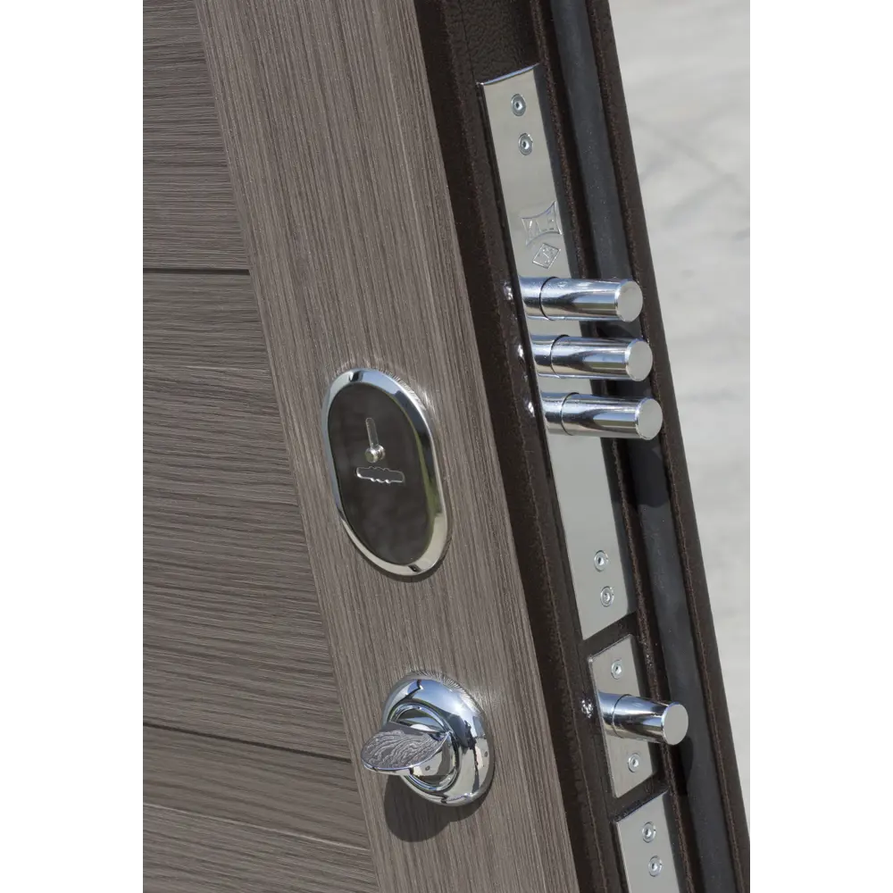 Фото 4 Дверь входная металлическая Ницца, 860 мм, правая, цвет грей царга