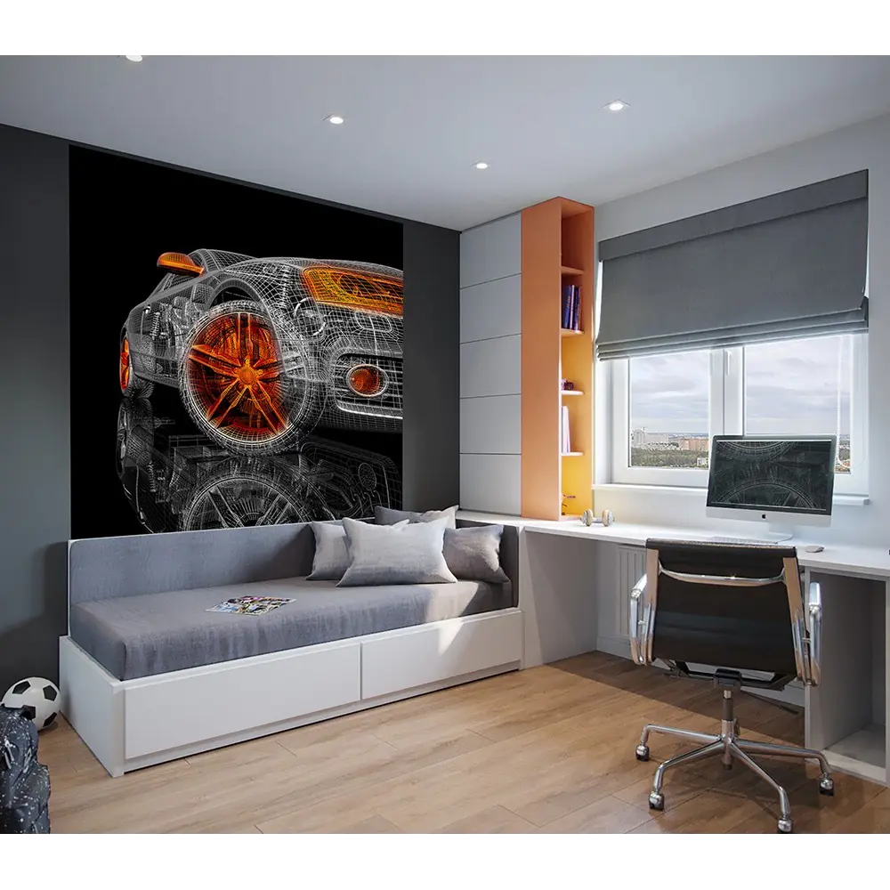 Фото 2 Фотообои Твоя Планета Технографика 212х238 см Фото 2 Фотообои Твоя Планета Технографика 212х238 см