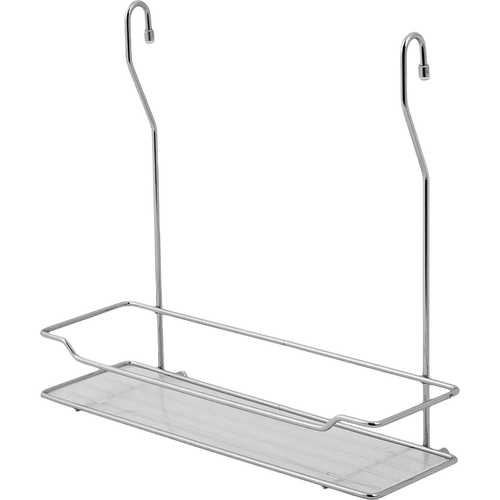 Фото Полка для рейлинга Аквадекор Stick 30x12.5x29 см сталь цвет серый Фото Полка для рейлинга Аквадекор Stick 30x12.5x29 см сталь цвет серый