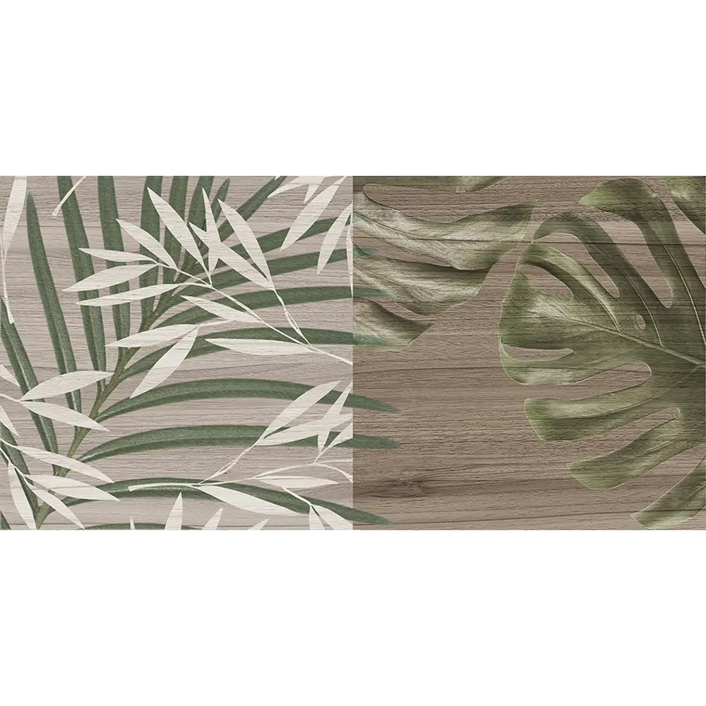 Фото 3 Плитка настенная Organic с узором 20х40 см 1.2 м² цвет серый Фото 3 Плитка настенная Organic с узором 20х40 см 1.2 м² цвет серый