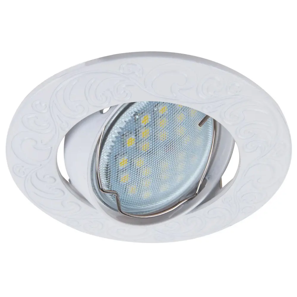 Фото Комплект точечных светильников встраиваемых Ecola Fw1604eff-3 под отверстие 7.5 мм GU5.3 цвет белый 3 шт Фото Комплект точечных светильников встраиваемых Ecola Fw1604eff-3 под отверстие 7.5 мм GU5.3 цвет белый 3 шт