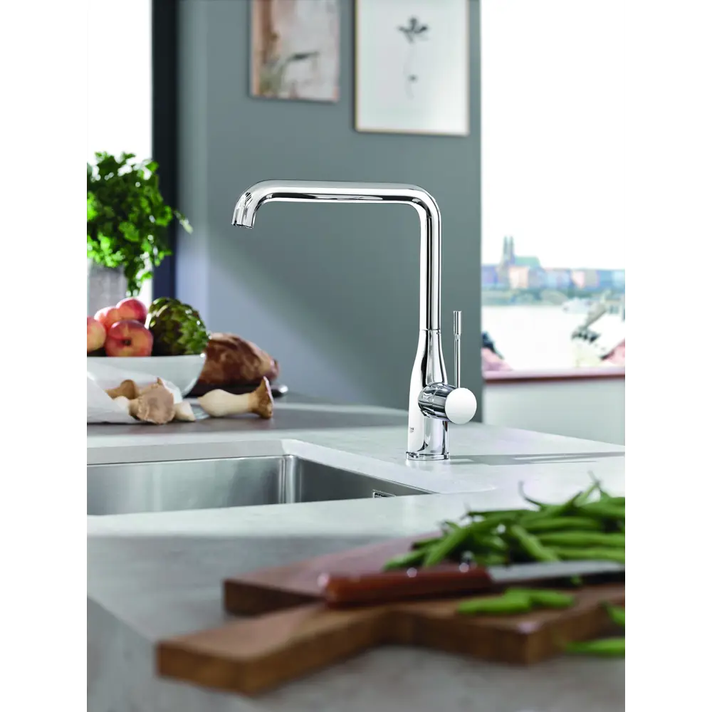 Фото 3 Смеситель для кухни Grohe Essence New 30 см цвет хром Фото 3 Смеситель для кухни Grohe Essence New 30 см цвет хром