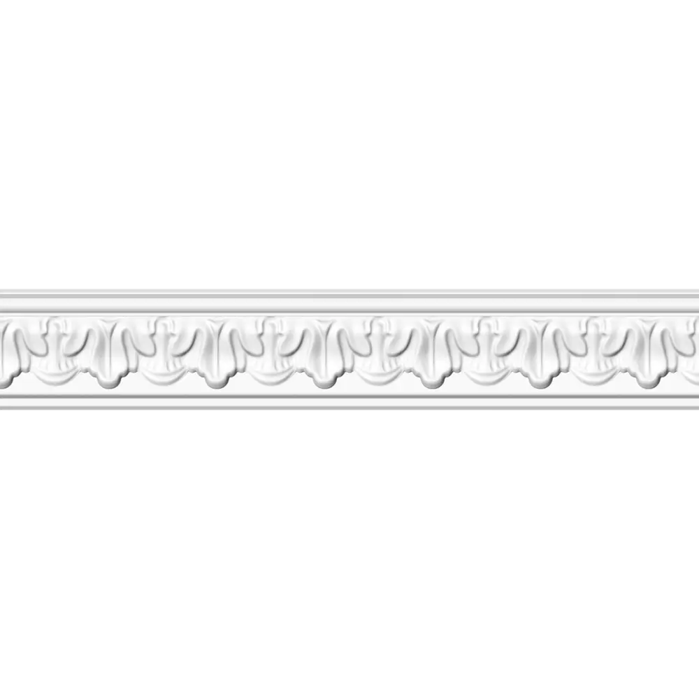 Фото 2 Плинтус потолочный полистирол инжекционный Konigdeko 07510 белый 53x53x2000 мм Фото 2 Плинтус потолочный полистирол инжекционный Konigdeko 07510 белый 53x53x2000 мм