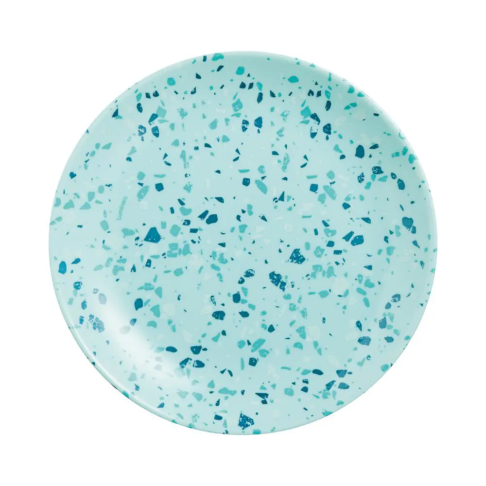 Фото Тарелка десертная Luminarc Venizia Turquoise М4102, 19 см Фото Тарелка десертная Luminarc Venizia Turquoise М4102, 19 см