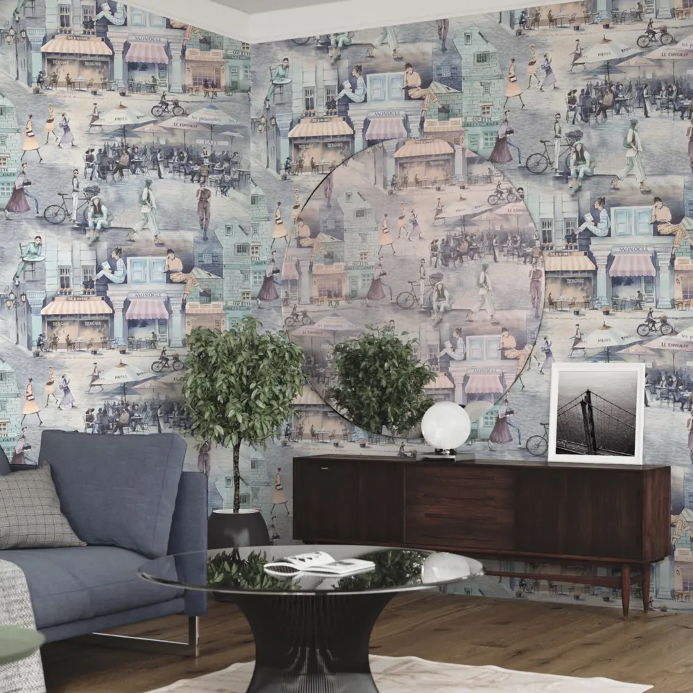Фото 4 Обои флизелиновые Euro Decor Monocle зелёные 1.06 м 7092-04 Фото 4 Обои флизелиновые Euro Decor Monocle зелёные 1.06 м 7092-04