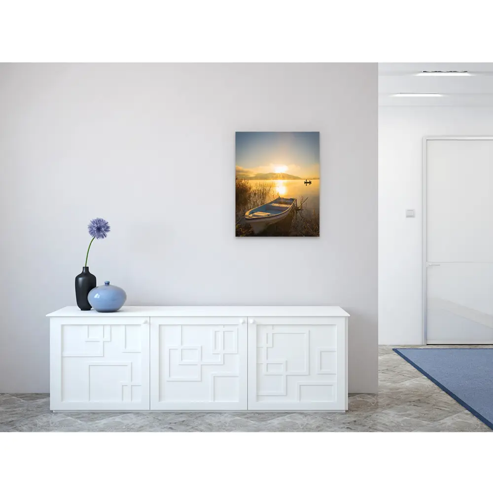 Фото 4 Декопанно «Лодка на закате» 40x50 см Фото 4 Декопанно «Лодка на закате» 40x50 см