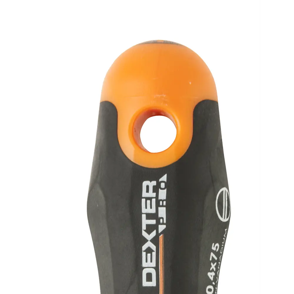 Фото 6 Отвёртка прямая Dexter к. Pro SL2.5x75 мм