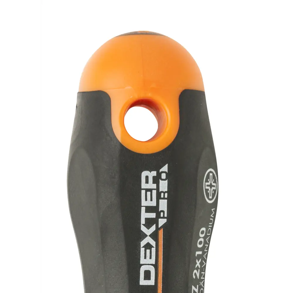 Фото 6 Отвёртка крестовая Dexter к. Pro PZ2x100 мм Фото 6 Отвёртка крестовая Dexter к. Pro PZ2x100 мм