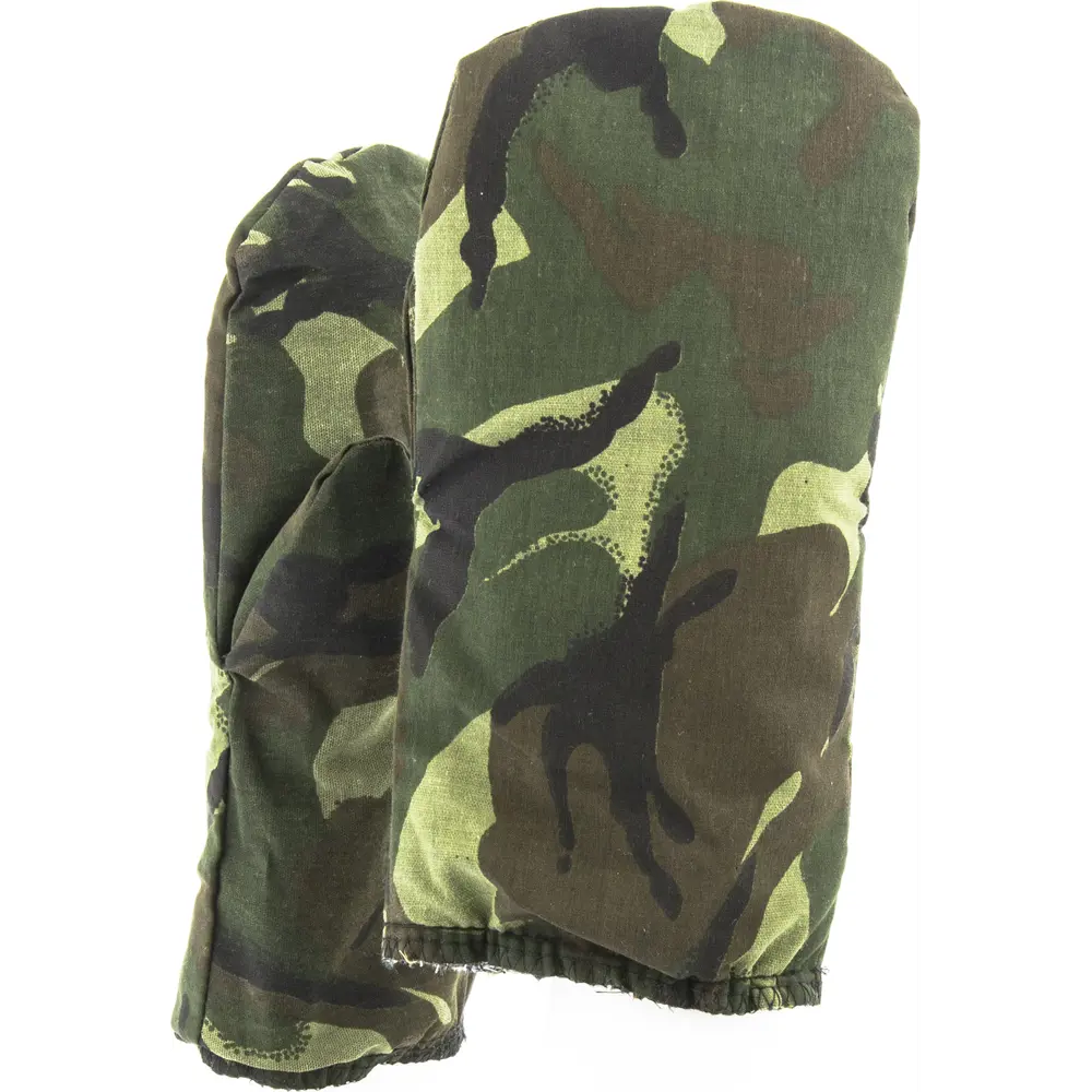 Фото 2 Перчатки хлопчатобумажные камуфляжные на ватине, размер 2 Фото 2 Перчатки хлопчатобумажные камуфляжные на ватине, размер 2