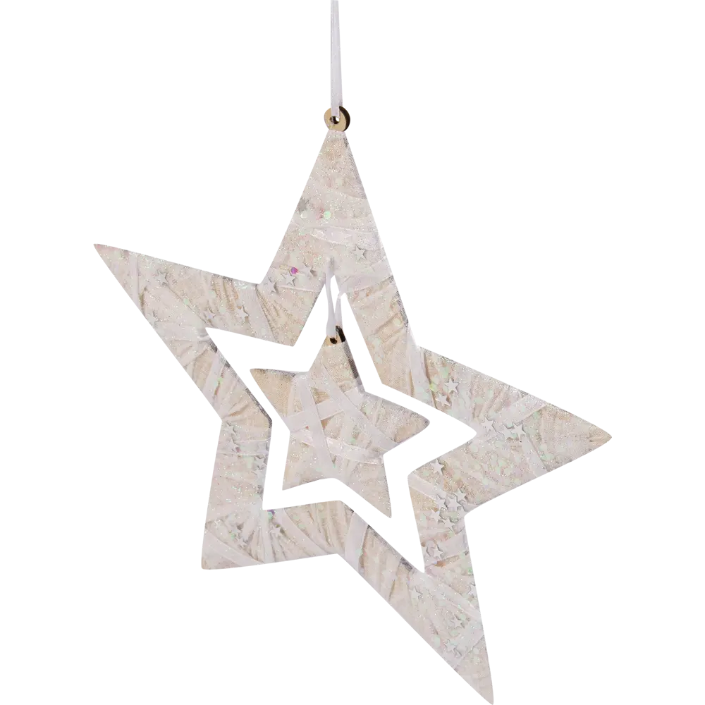 Фото 2 Украшение ёлочное «Звезда с парчой», 25 см, текстиль Фото 2 Украшение ёлочное «Звезда с парчой», 25 см, текстиль