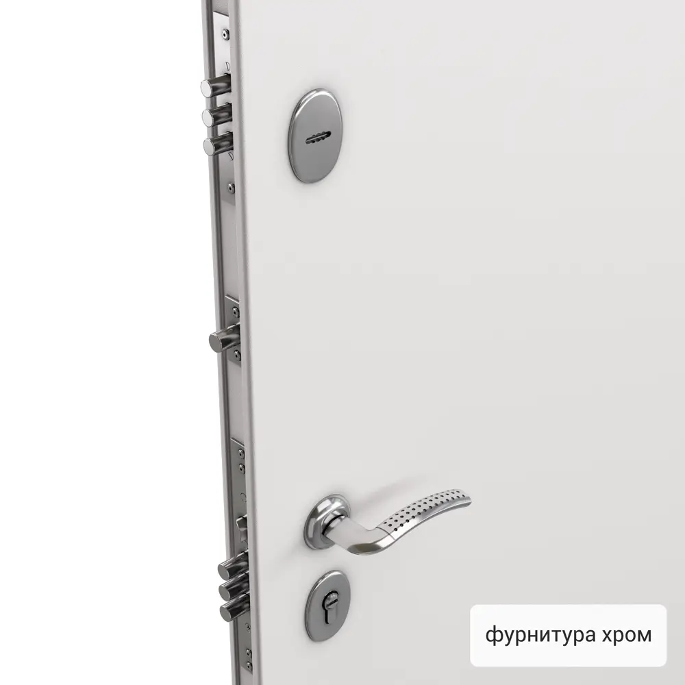 Фото 3 Дверь входная металлическая Белла 950 мм левая цвет беленый дуб Фото 3 Дверь входная металлическая Белла 950 мм левая цвет беленый дуб