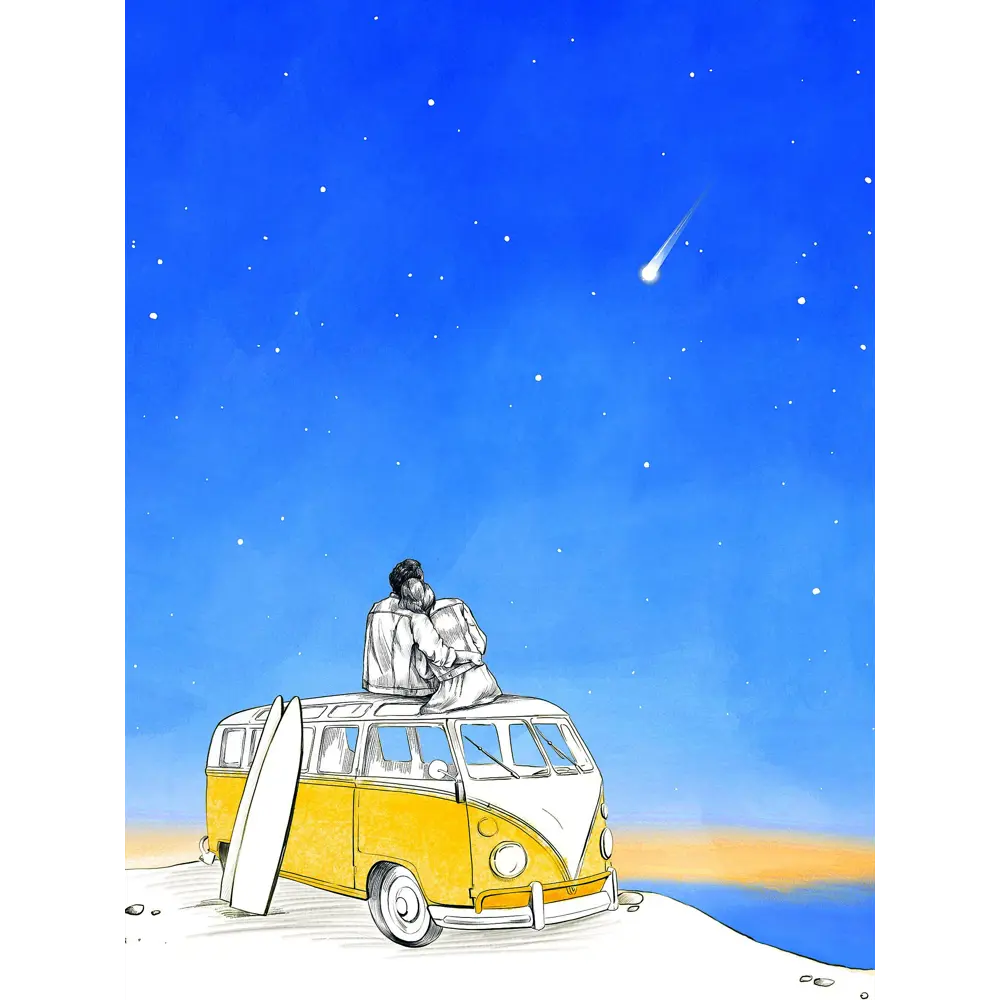 Фото Постер «Звездопад» 30x40 см Фото Постер «Звездопад» 30x40 см