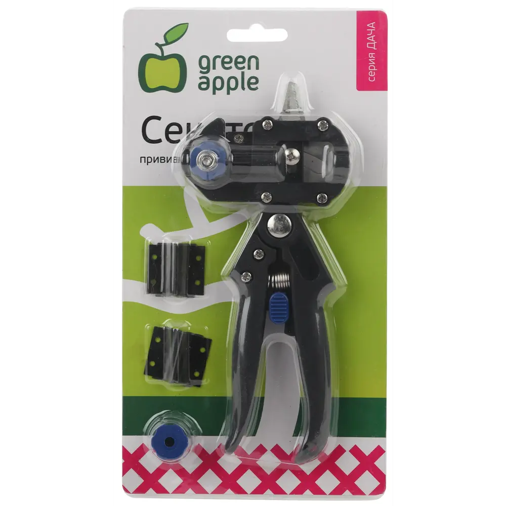 Фото 2 Секатор садовый Green Apple прививочный ø15 мм Фото 2 Секатор садовый Green Apple прививочный ø15 мм