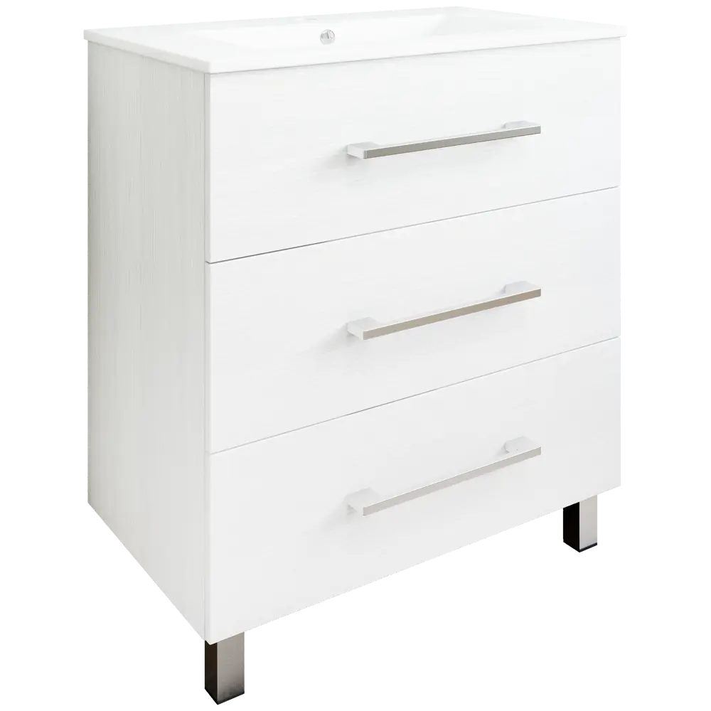 Фото 2 Тумба под раковину напольная Sanflor «Мадрид» 75x84 см цвет светлое дерево Фото 2 Тумба под раковину напольная Sanflor «Мадрид» 75x84 см цвет светлое дерево