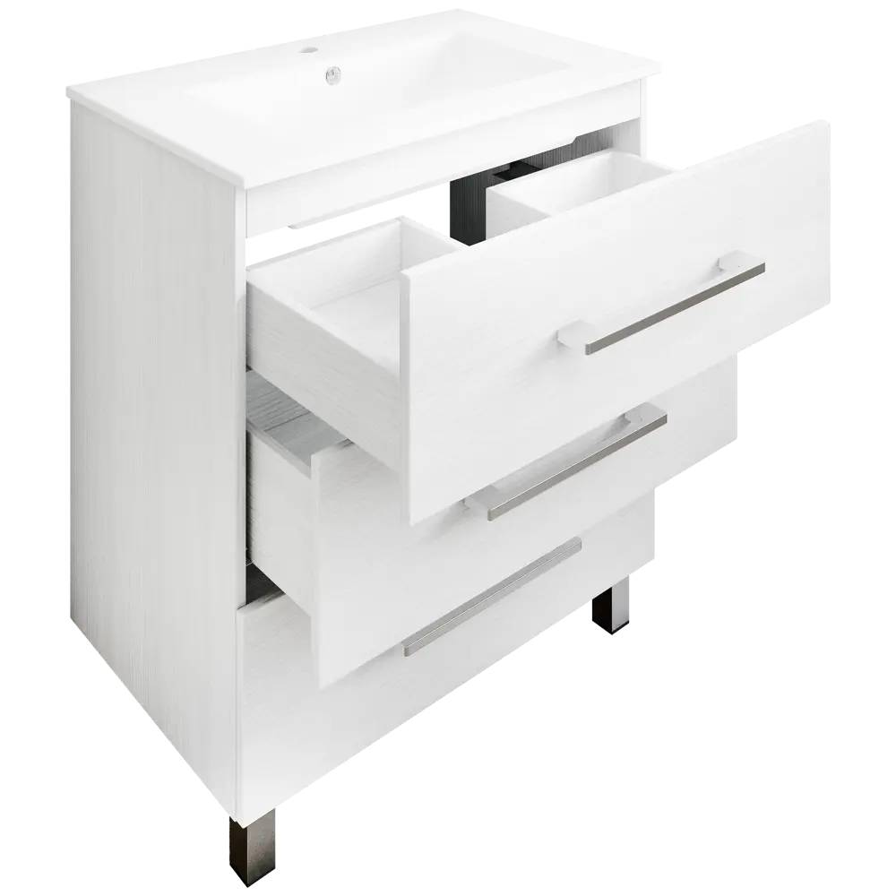 Фото 3 Тумба под раковину напольная Sanflor «Мадрид» 75x84 см цвет светлое дерево Фото 3 Тумба под раковину напольная Sanflor «Мадрид» 75x84 см цвет светлое дерево