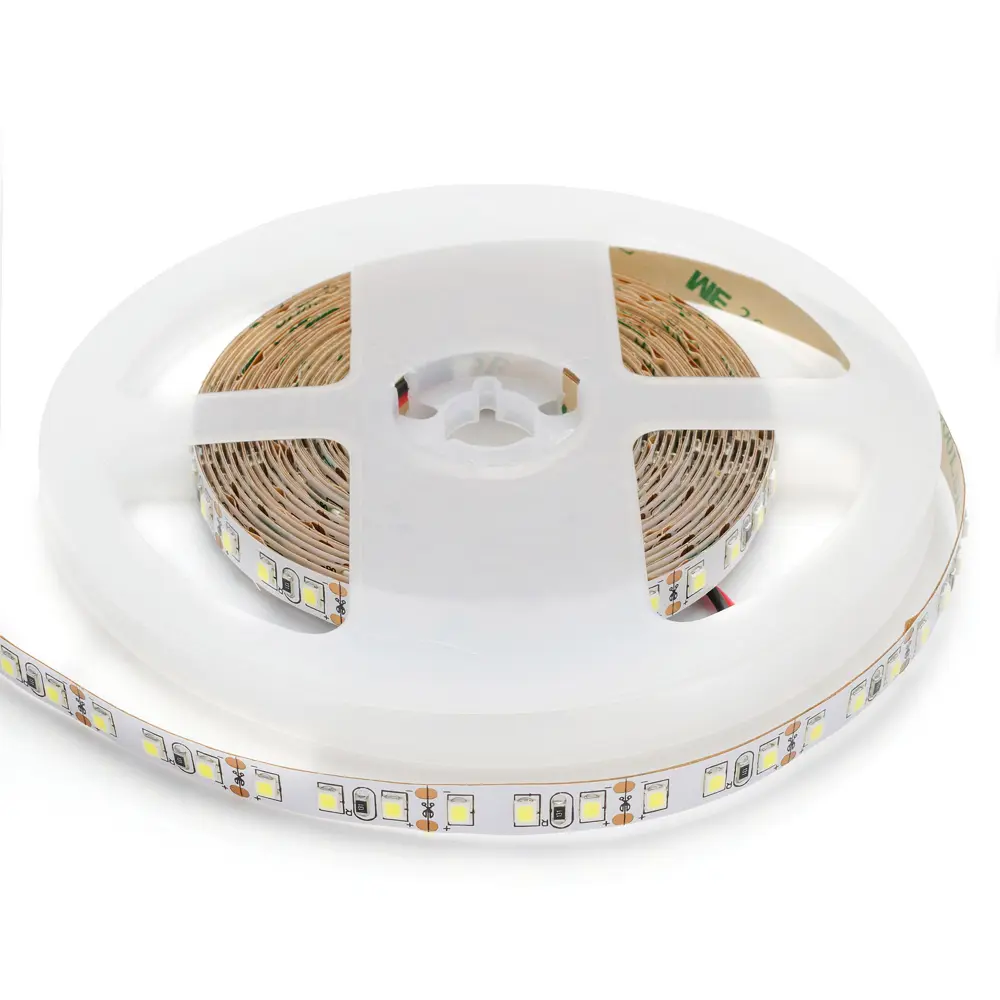 Фото 8 Светодиодная лента SMD 3528 120 диод/9.6 Вт/м 12 В 8 мм IP20 холодный белый свет Фото 8 Светодиодная лента SMD 3528 120 диод/9.6 Вт/м 12 В 8 мм IP20 холодный белый свет