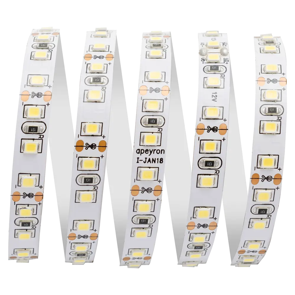 Фото 2 Светодиодная лента 9.6Вт/120LED/м свет тёплый белый IP23 Фото 2 Светодиодная лента 9.6Вт/120LED/м свет тёплый белый IP23
