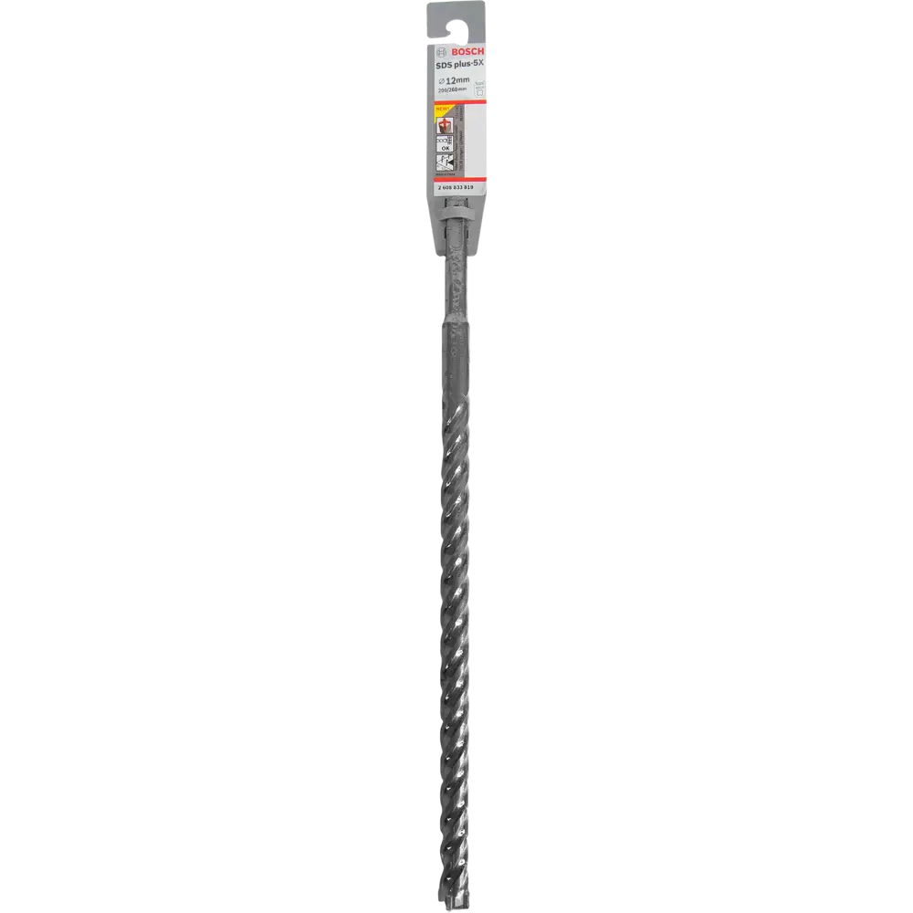 Фото 4 Бур по бетону SDS-plus 5X Bosch 12x200x260 мм Фото 4 Бур по бетону SDS-plus 5X Bosch 12x200x260 мм