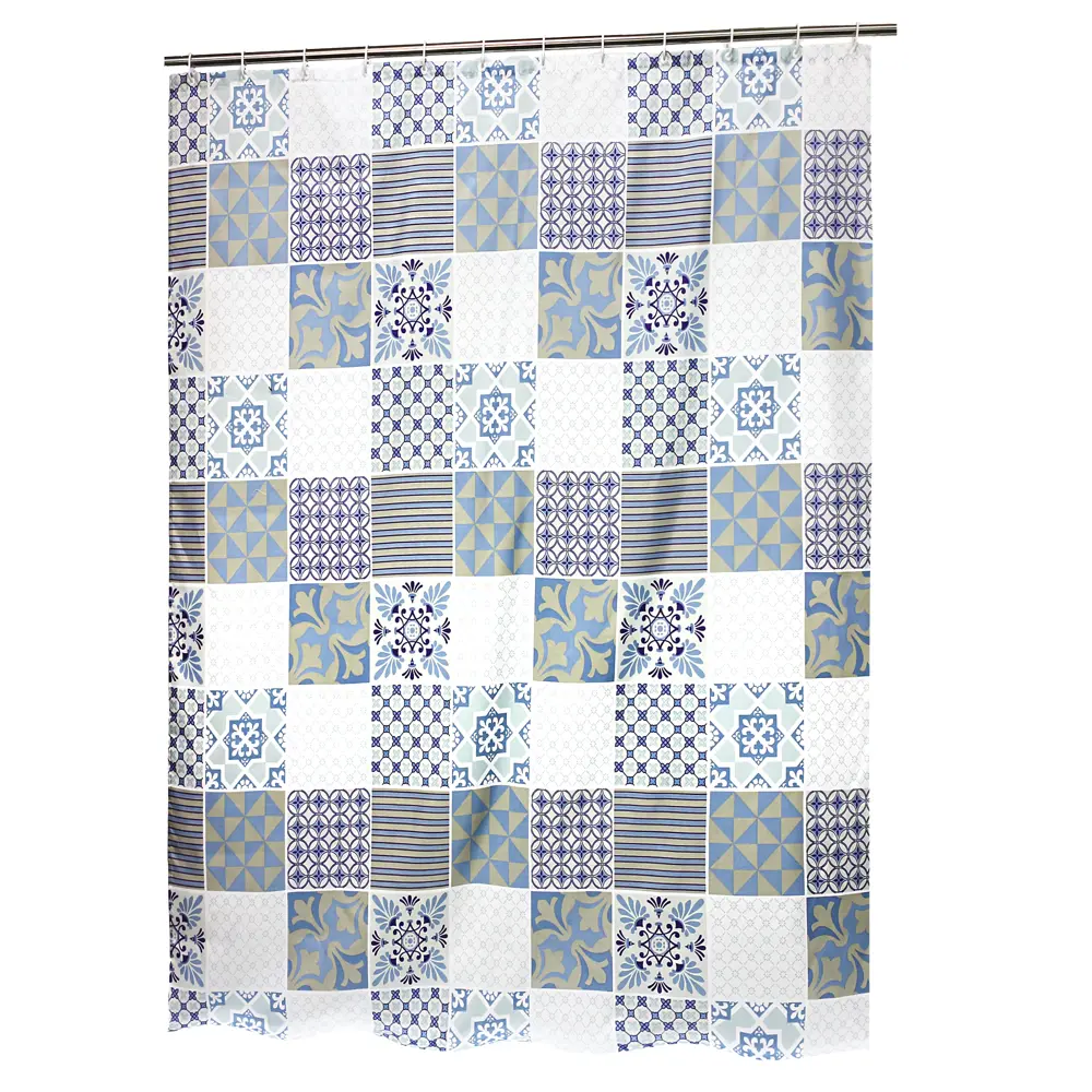 Фото 2 Штора для ванны Bath Plus Provence 180x200 см полиэстер цвет мультиколор Фото 2 Штора для ванны Bath Plus Provence 180x200 см полиэстер цвет мультиколор